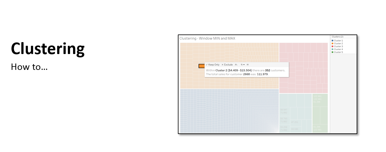 Clustering – How to get ranges?